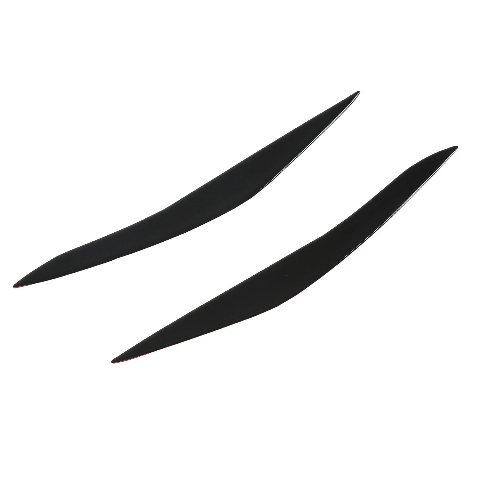 

1 пара накладок на брови фар, черная накладка на веки фар, замена для 5 серии F10 20102013