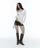 ROUGHNECK Crossline Slim Top White