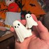 Halloween Decorative White Ghost Ornaments, Cute Party Yard Desk Decor, Study Room Tabletop Figurine Gift