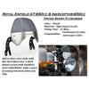 Royal Enfield 'SHORT TINTED FLYSCREEN' For GT 650 & Interceptor 650