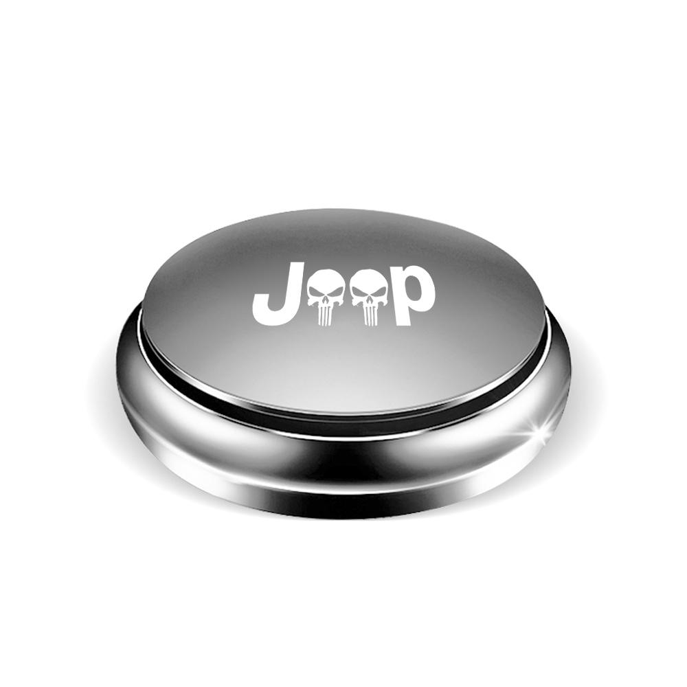Car Accessories Air Freshener Creative Air Outlet Dashboard Aromatherapy for Jeep Skull