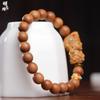 Barbie Sandalwood Tara Bodhisattva Bracelet: Men's & Women's 0.8 Single Circle DIY Buddhist Beads Jewelry.