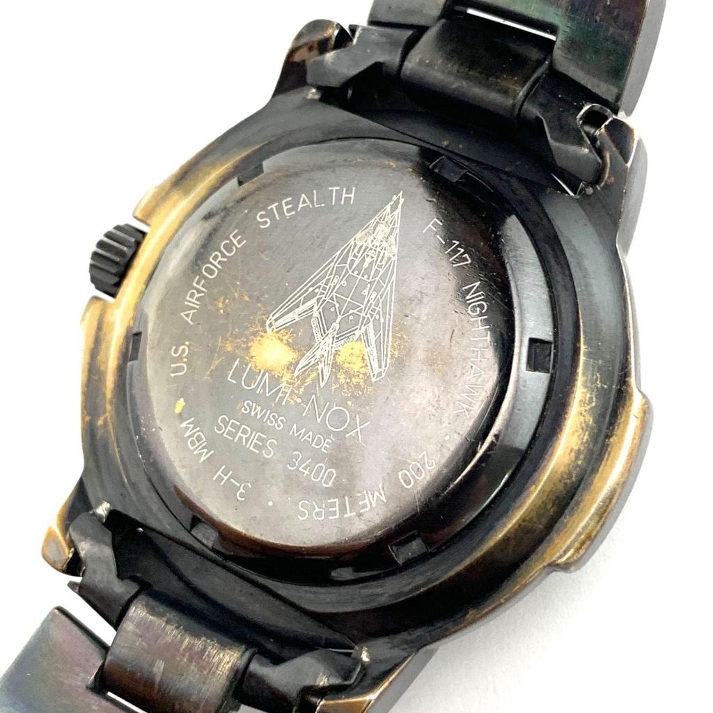 Used [Used] LUMINOX F-117 NIGHTHAWK SERIES 3400
