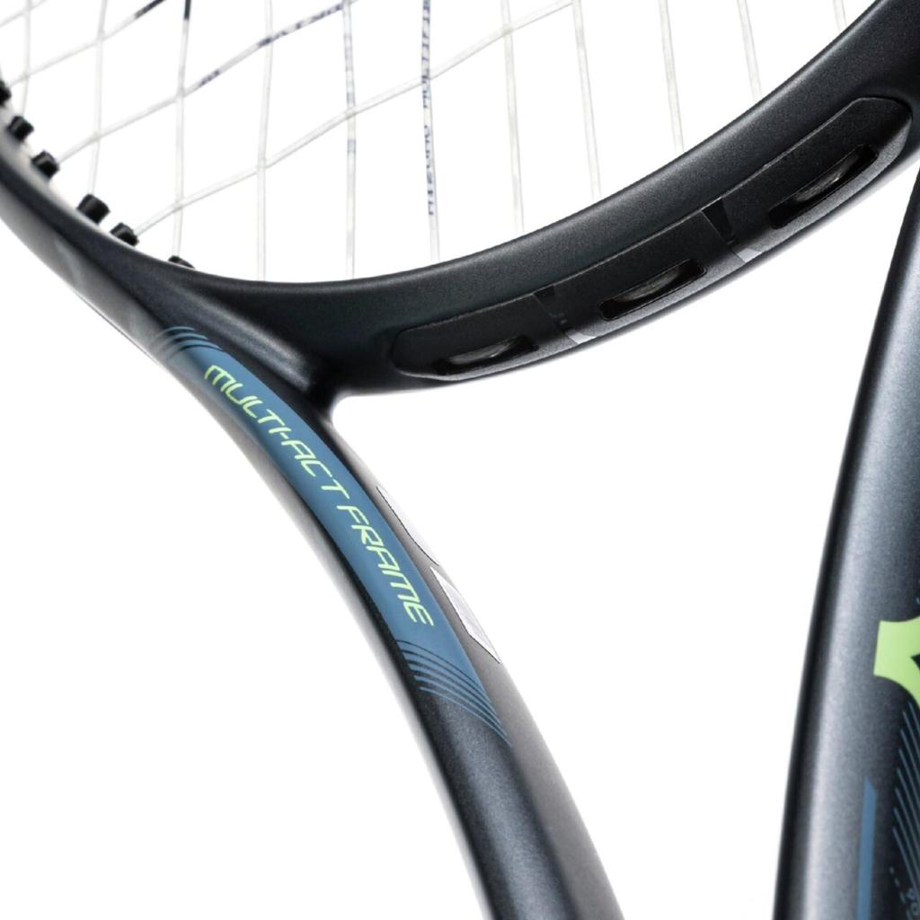 Mizuno Tennisschläger für Soft Charcoal x Gräulich Größe 00X D-Force VS-50 Tennis, Blau, 63JTN647,