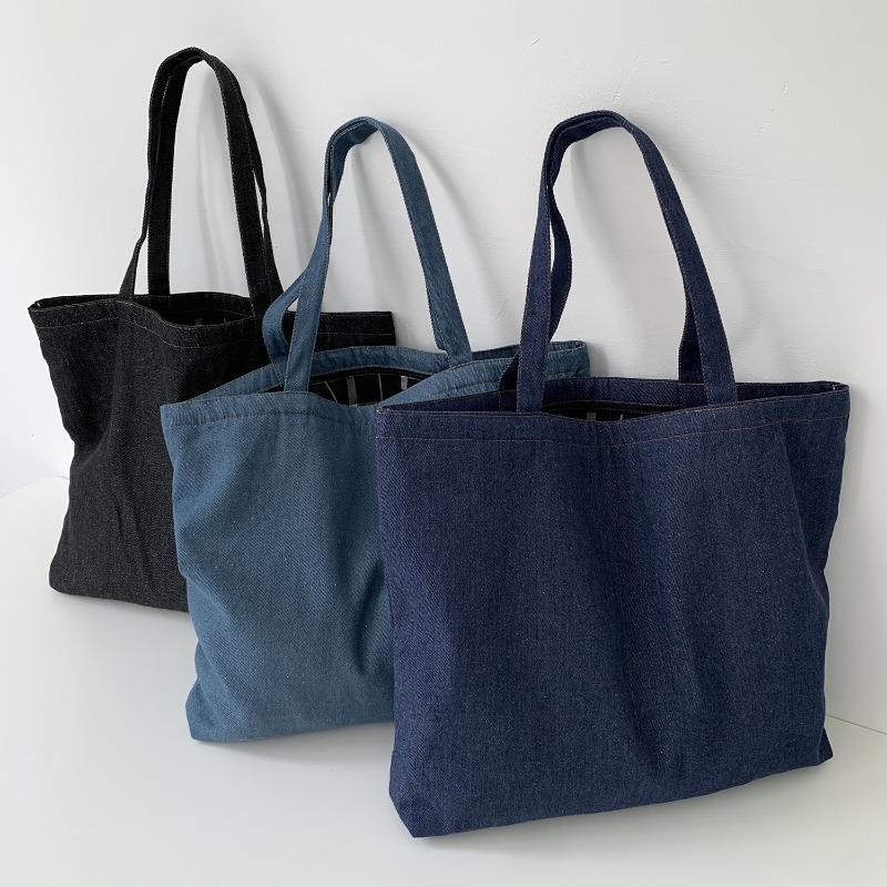 Large-capacity Tote Bag with A Laid-back Style Fashionable and Retro Minimalist Single-shoulder Bag