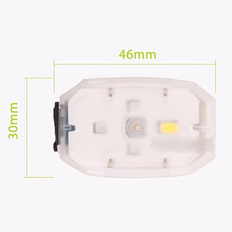 Bicycle Rear Light USB Rechargeable Night Running Arm Lamp Bicycle Equipment