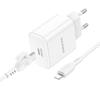 BOROFONE BA81A Platinum 20W Single Port PD Fast Charger (EU Plug)