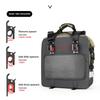 Polyester Motorcycle Bag 20L Large Capacity Universal Side Saddle Bag with Removable Waterproof Inner Bag Outdoor