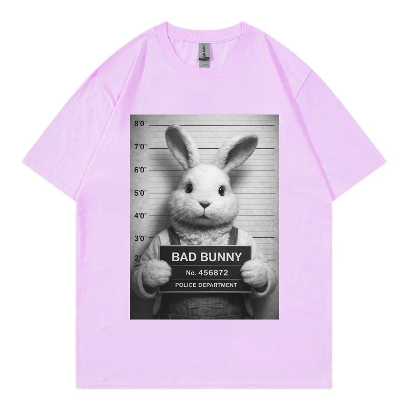 Rapper Bad Bunny Fuuny Meme Graphic T Shirts Men Women Fashion Vintage Short Sleeve Tshirt Summer Casual Loose Cotton Tshirts