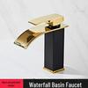 Hot & Cold Dual Use Waterfall Bathroom Sink Faucet