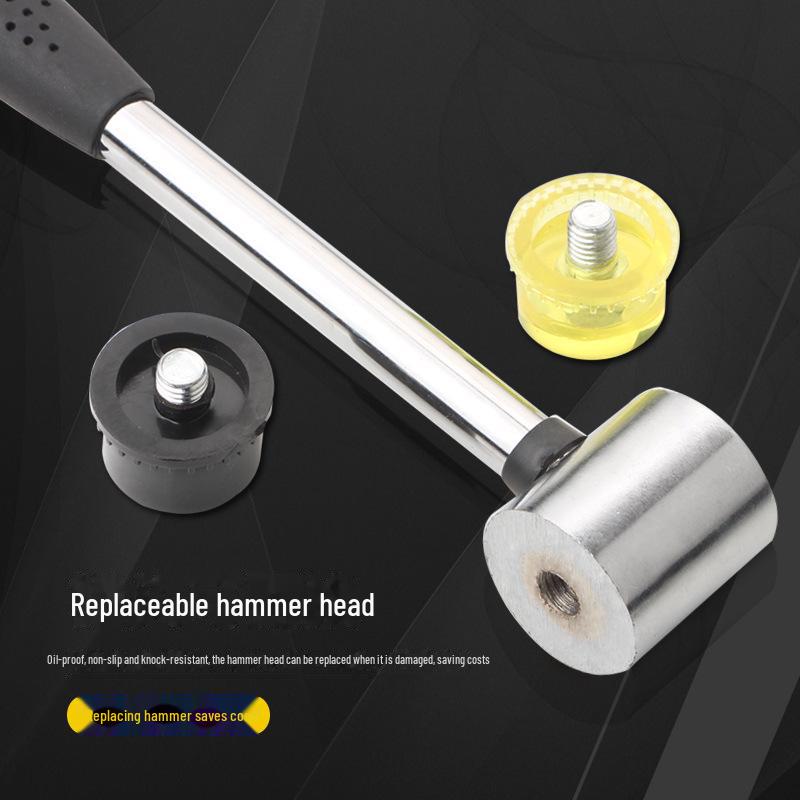 Multi-specification Detachable Double-Head Rubber Hammer for Home Use