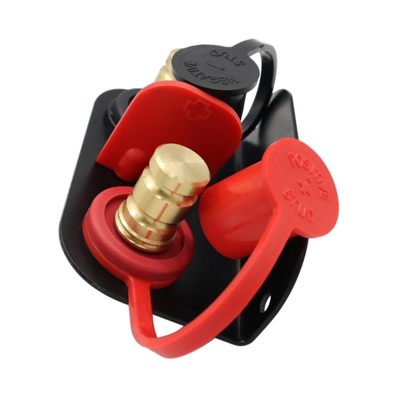 250A DC12V Car Battery Power Junction Jumper Connector Terminal 3/8 inch Studs