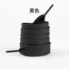 1 Pair Shoelaces Flat Thicken Weave Shoe Laces 2cm Wide 130cm Length Sneaker Canvas Shoelace Black White
