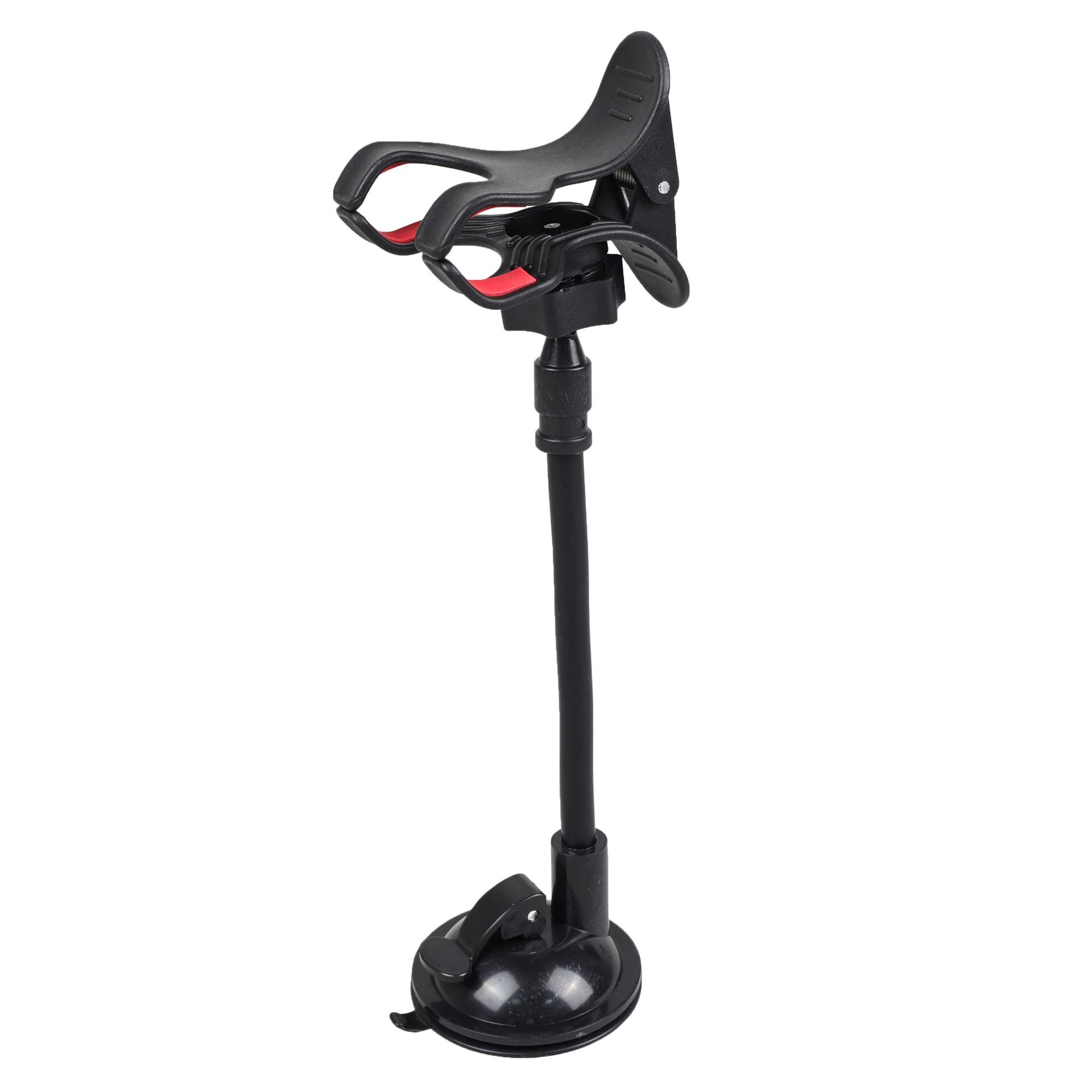 

Держатель для телефона на зеркало заднего вида для автомобиля, вращающееся на 360° крепление для телефона, держатель GPS, универсальный автомобильный держатель для всех смартфонов чёрный