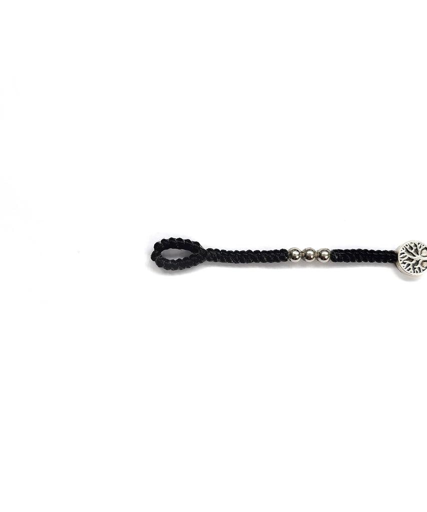 Maison Master Pendant Black Bracelet