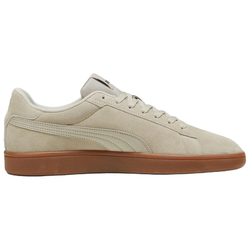PUMA Smash 3.0 Split Cow Leather, Artificial Leather Slip Resistant Low top Skateboard Shoes Unisex Brown 390984-17