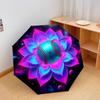 LotusandBall Pattern Pattern New Style Umbrella, 1 Piece Automatic Folding Umbrella, Portable Travel Umbrella, Outdoor Umbrella, Birthday Gift