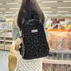 Schoolbag, High Aesthetic Value, Soft Girl Bow, Girly Cuteness, Korean Fashion, Versatile Laptop Backpack for Middle and High School Students