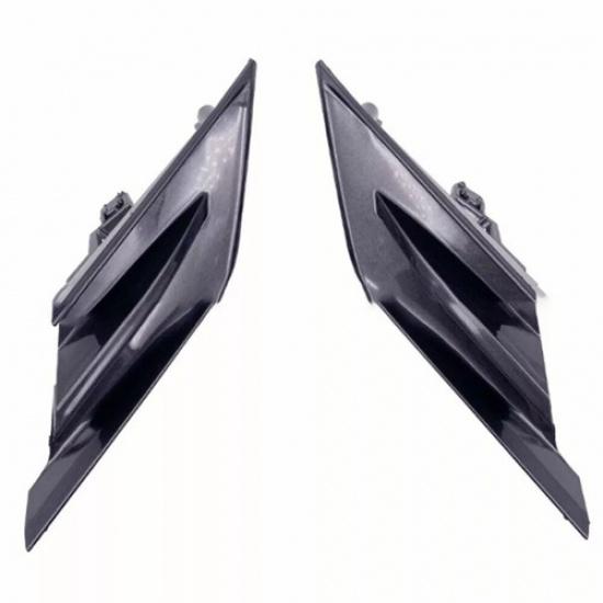 1 Pair Car Front Bumper Grille Trim Cover For Toyota Camry L LE XLE 2018-