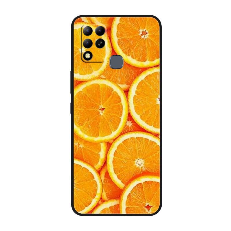 For Infinix Hot 11 G37 4G Case Covers TPU Black Silicone Cover for Infinix Hot11 G37 Protective X689F Soft G 37 Black Shells