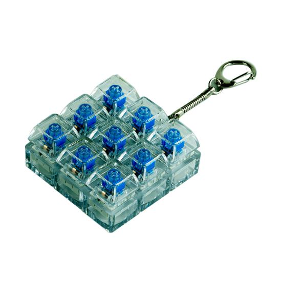 Игрушка-антистресс Клавиатура 9-в-1 Кнопка декомпрессии Клавиатура Игрушка-щелкалка для пальцев 9-клавишная Fidget