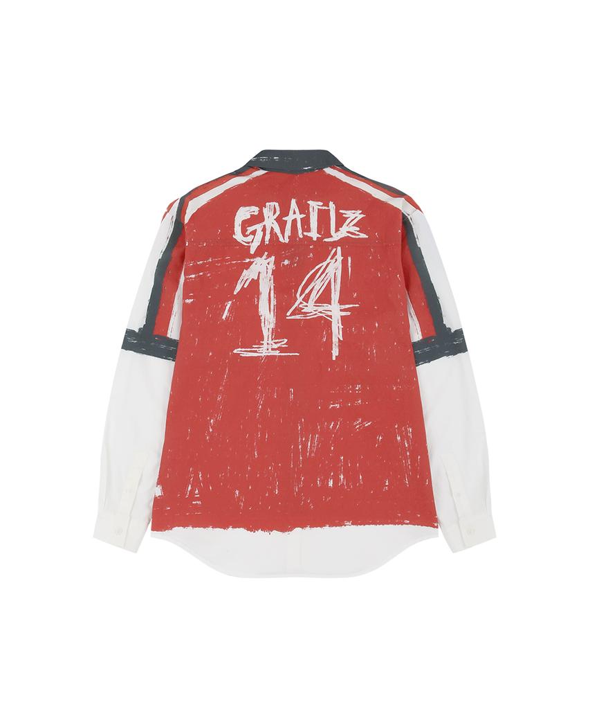 GRAILZ Football Illusion Shirt [Red]