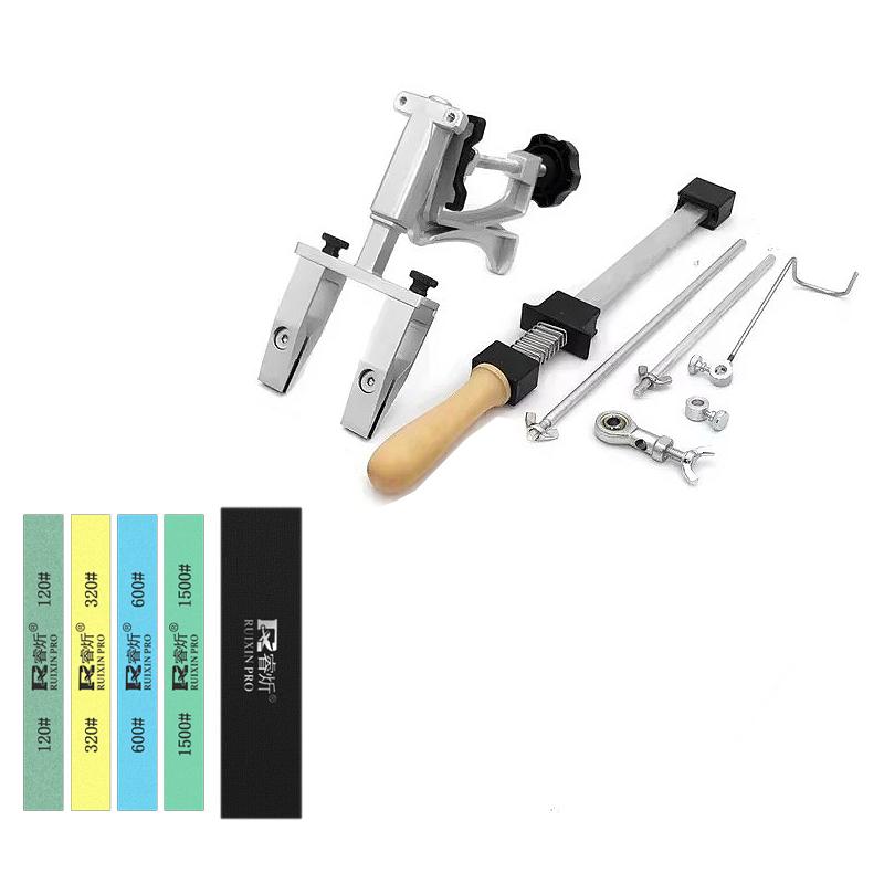 XK 2024 Fixed Knife Sharpener Kitchen Sharpening Stone Sharpeners Angle Professional Grinding System Diamond Whetstone Woodwork