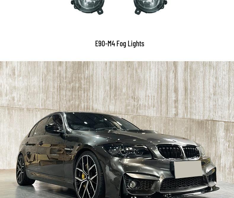 BMW 3 Series E90 318i/320i/325i M4 Style Front & Rear Bumper Kit