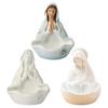 Virgin Mary Statue Rosary Holder Our Lady Rosary Bowl Resin Figurine Sculpture Home Office Bookshelf Desktop Decoration Ornament