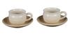 Hagi Touen Hime-tsuchi Coffee Pair, Ivory, 0.93 (16901)