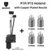 Für Bambu Lab X1C P1P P1S Kompletter Hotend-Druckkopf mit Lüfter Thermistor Keramikheizung 0,4mm Gehärtete Stahl-Düse Für Bambulab