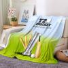 1pc Blanket - T20 Cricket  Print Design,Lightweight Blanket for Sofa,Bed- Soft &Warm,Gift for All Seasons