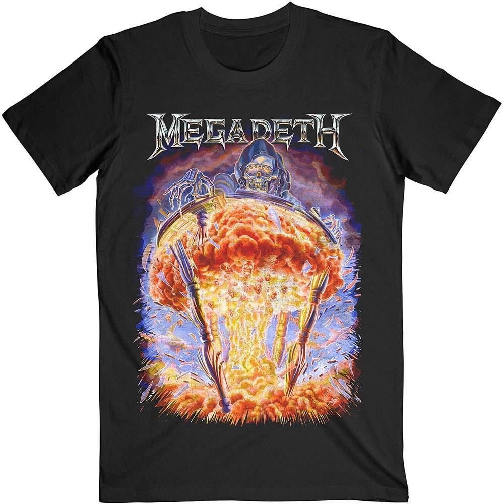 Men s Megadeth Countdown to Extinction Slim Fit T-shirt XX-Large Black S