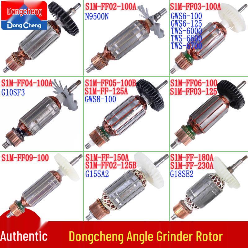 Dongcheng Szlifierka Kątowa Rotor i Zestaw Akcesoriów do Polerowania