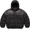 Supreme FW25 WEEK7 Leather Yoke Puffer Jacket Unisex SUP-FW25-076