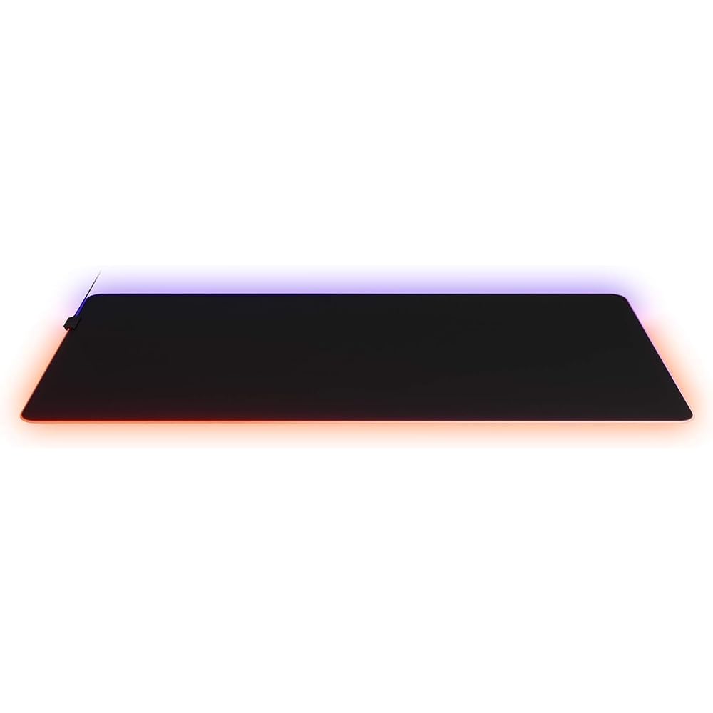 SteelSeries QcK Prism 3XL Gaming Mouse Pad Large RGB Illumination Non-Slip Rubber Base 12.2cm x 59cm x 0.4cm