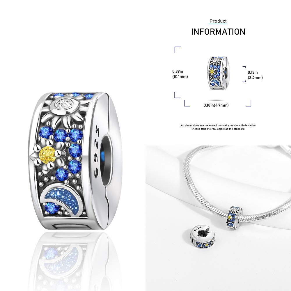 Zircon Heart Clip Charms Flower Clover Charm Copper Sea Turtle Beads Fit Diy Original Bracelet Jewelry