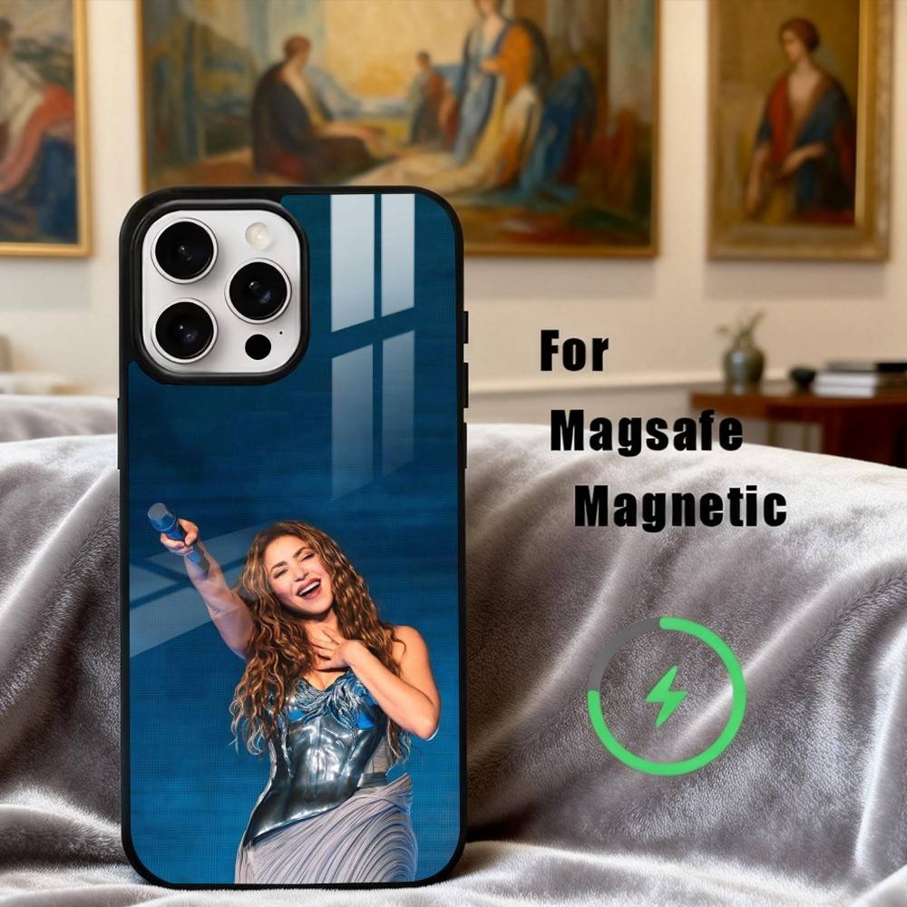 Popular S-Shakira-A  Phone Case For iPhone17,16,15,14,13,12,11 Plus,Pro Max Magnetic For Magsafe Wireless Charging