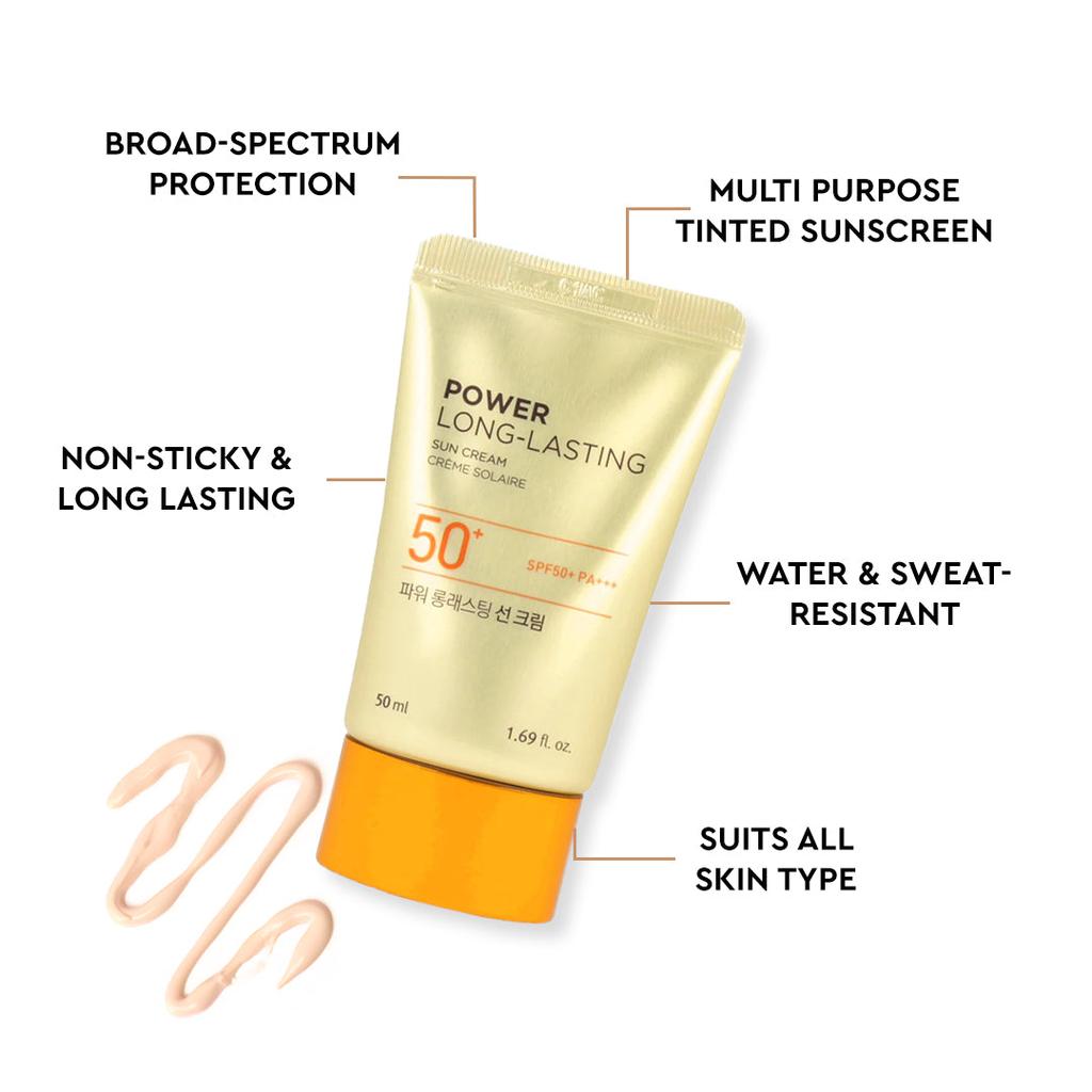 The Face Shop Power-Langanhaltende Sonnencreme 50 ml