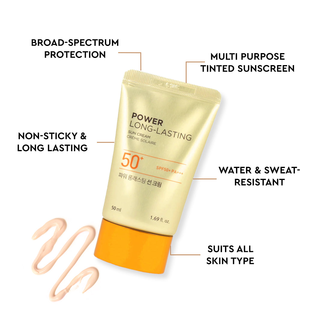 

THE FACE SHOP - Power Long-Lasting Sun Cream 50ml