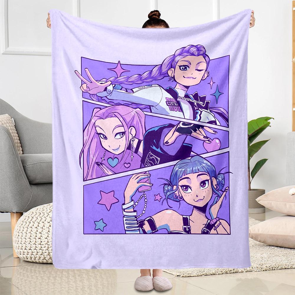 Futuristic Fashion Fusion Blanket Warmthful Decor Perfect for Office Chair Couch Livingroom for All Occasions Digital Print