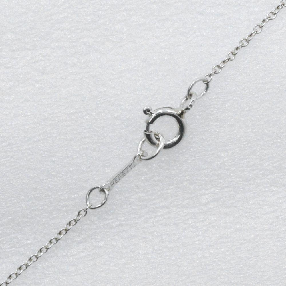 TIFFANY&Co. Teardrop Necklace Elsa Peretti Silver925 2.6g Women Used