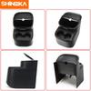 SHINEKA Drinks Holders For Jeep Wrangler Car ABS Rear Storage Box Water Cup Holder Accessories For Jeep Wrangler JK