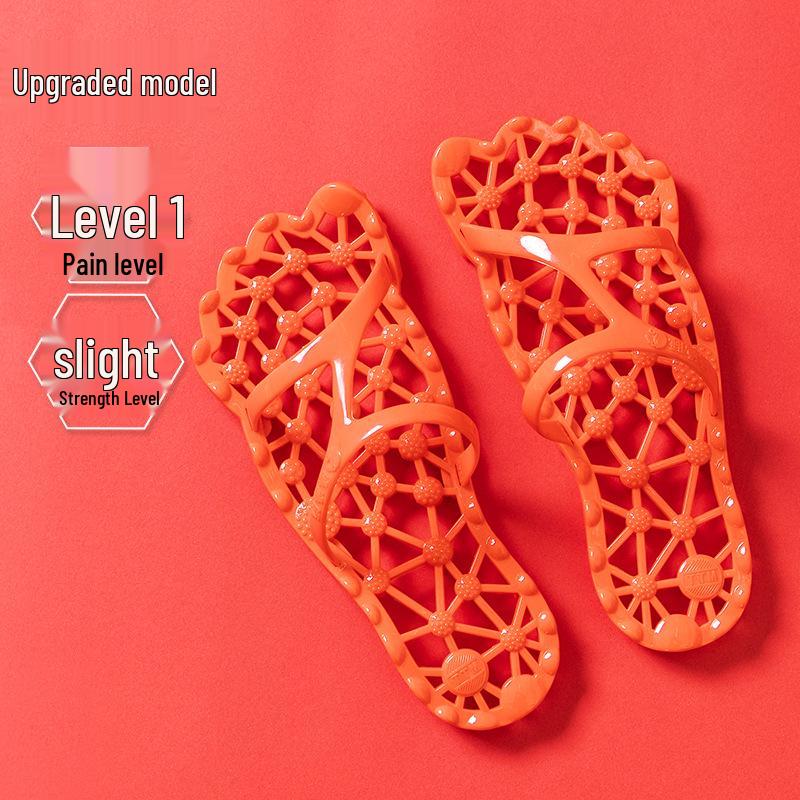 Women's Summer Plantar Acupressure Massage Slippers - PVC Health Shoes