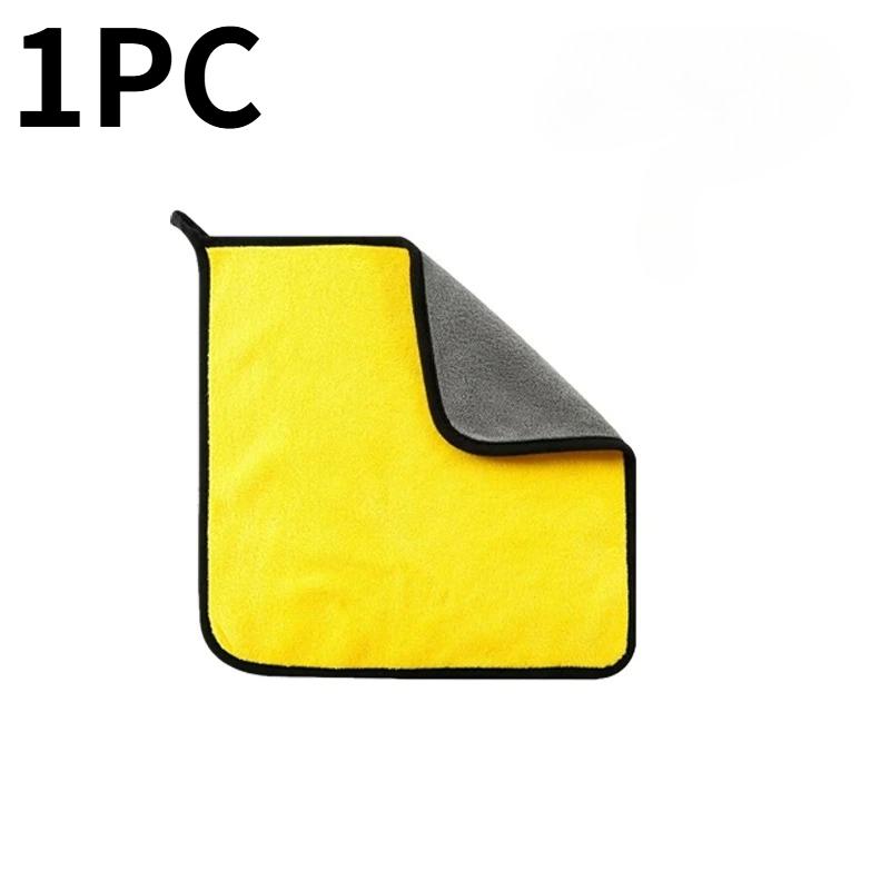 

10PC Car Wash Towel Microfiber Cleaning Towel Super Absorbent Thicken Drying Cloth Car Glass Washing Towel Detailing Clean Cloth