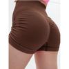 Fitness Shorts For Women With Peach Buttocks And A Wrinkled Three Part Yoga Pants. Hip Lifting Exercise Shorts For Women