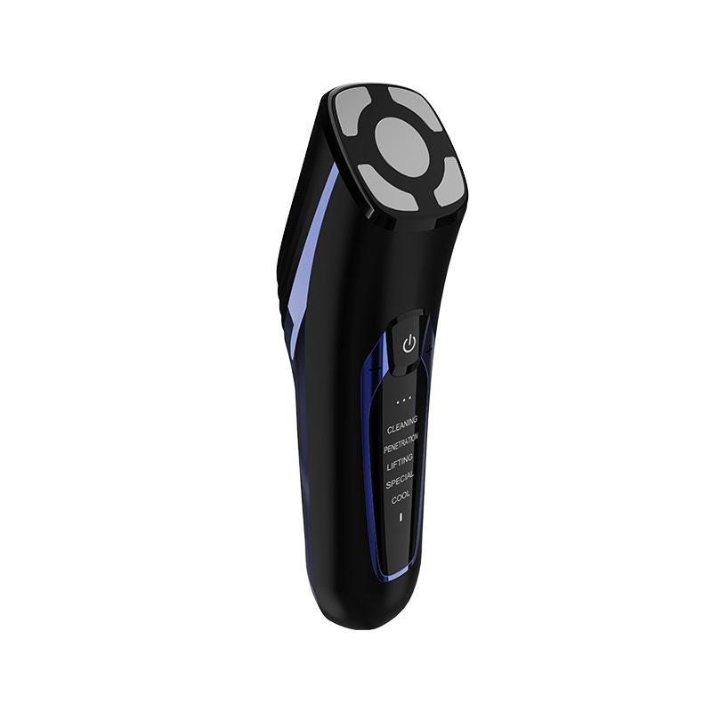 

Косметологический прибор Мужской домашний Многополюсный Микротоковый Фотонный Омоложение кожи Подтяжка лица Укрепляющий Массажер чёрный