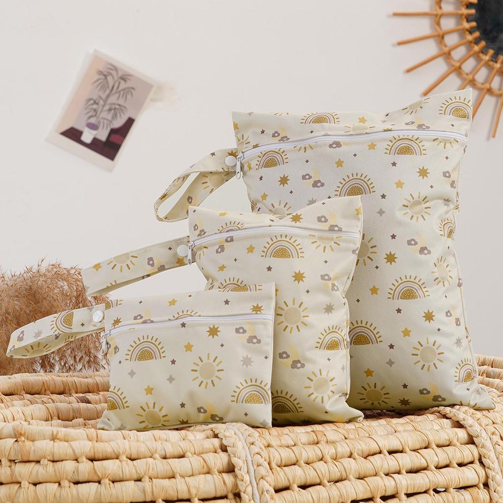 3-Piece Travel Mini Storage Bags for Clothing, Cosmetics & Toiletries