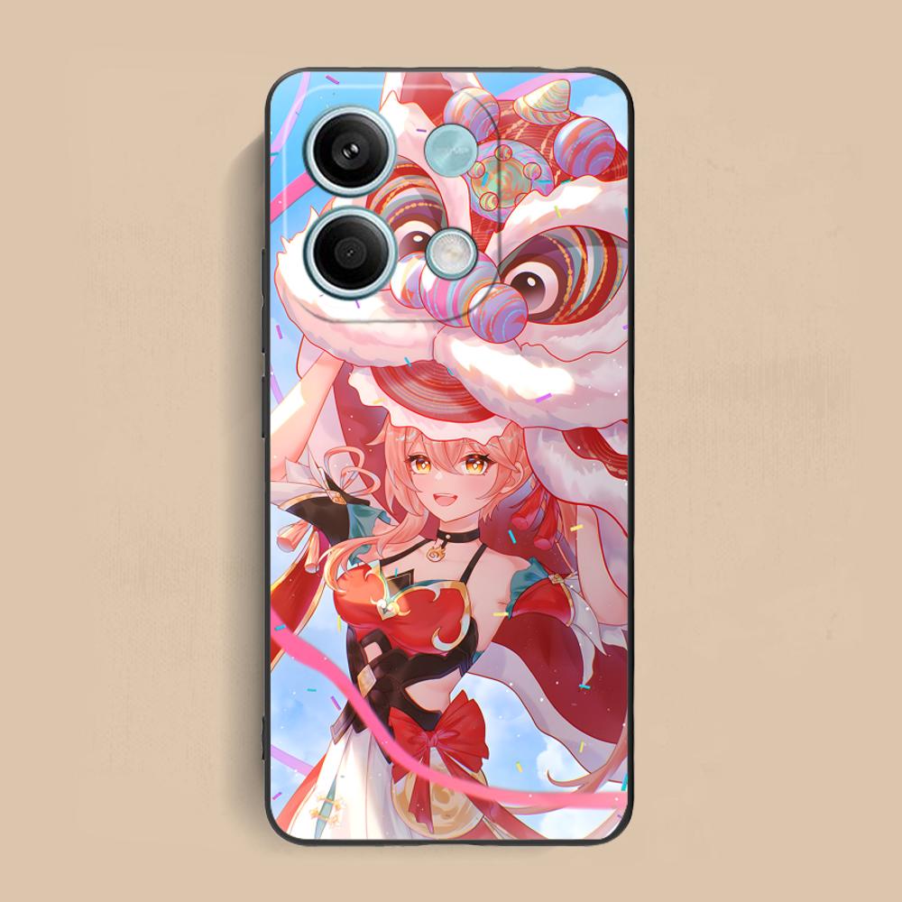 HSR Guinaifen Matte TPU Mobile Phone Case for Xiaomi Redmi 15 14 13 12 A5 3 2 1 C Plus 4G 5G Colorful Printing Cover