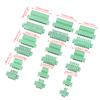 1Set 15Edgwc Pitch 3,81 Mm 2P/3P/4P/5P/6P/8P/9P/10P Steckbarer Terminal Block Anschluss Jm15Edgkm 3,81 Mm Pitch